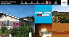 Desktop Screenshot of lechaletdesvignes.com