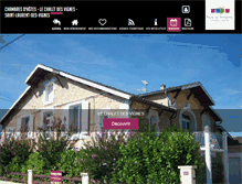 Tablet Screenshot of lechaletdesvignes.com